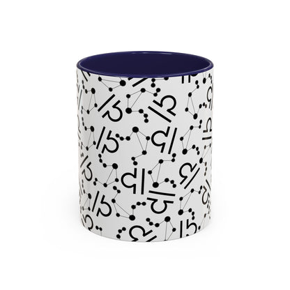 Accent Coffee Mug with the Libra sign (11, 15oz)