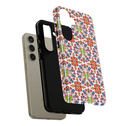 Tough Cases, Libra, Zodiac v1, Flower Pattern