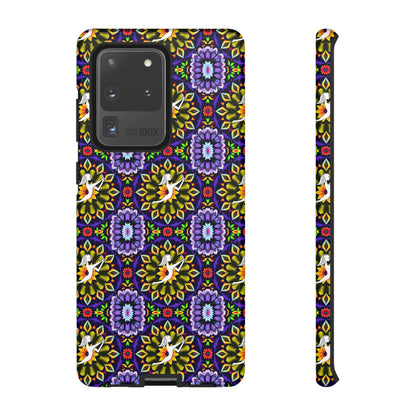 Tough Cases, Sagittarius, Zodiac v1, Flower Pattern