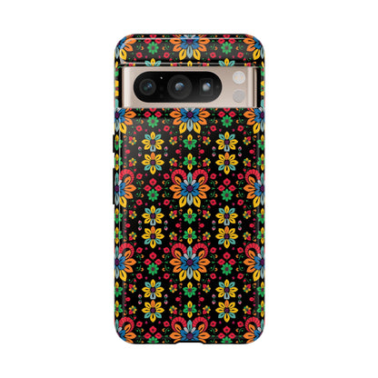 Tough Cases, Aries, Zodiac v2, Flower Pattern