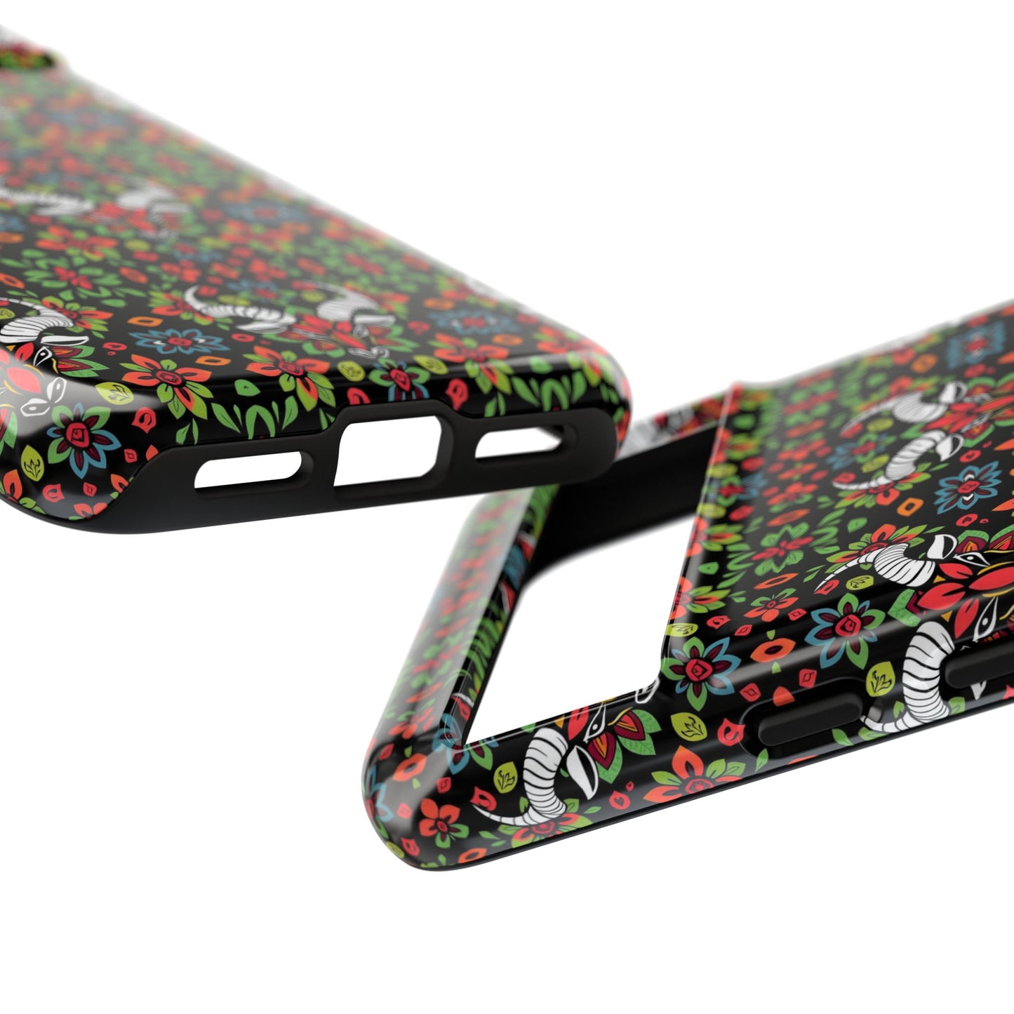 Tough Cases, Taurus, Zodiac v2, Flower Pattern