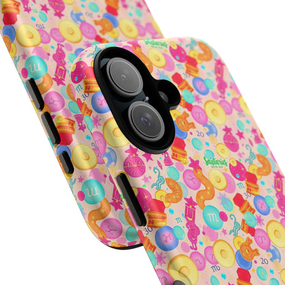 Tough Cases, Sagittarius, Zodiac v2, Bubble Pattern