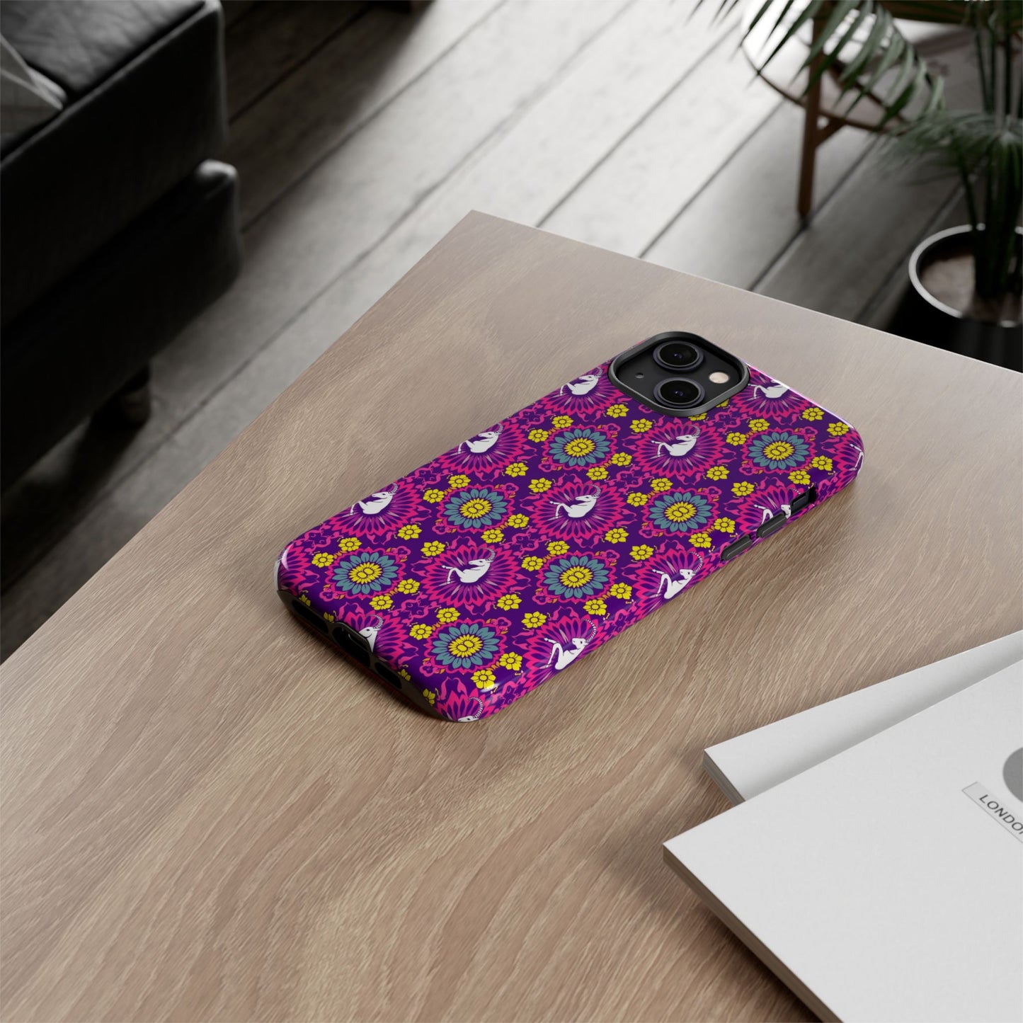Tough Cases, Capricorn, Zodiac, Flower Pattern