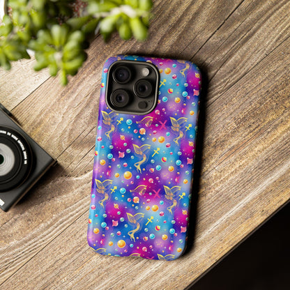 Tough Cases, Sagittarius, Zodiac v3, Bubble Pattern