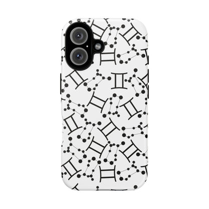 Tough Cases with the Gemini Zodiac sign for iPhone, Samsung Galaxy, and Google Pixel devices