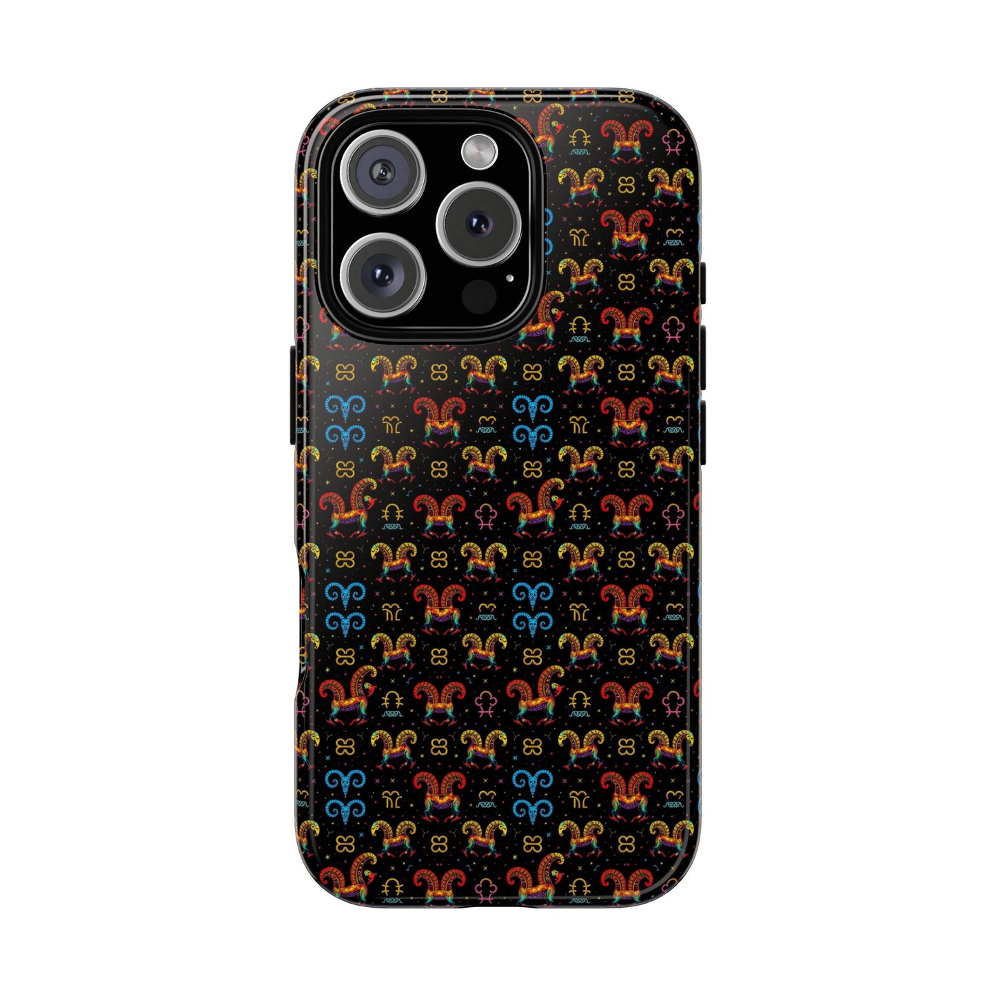 Tough Cases, Aries, Zodiac v1, Metal Pattern