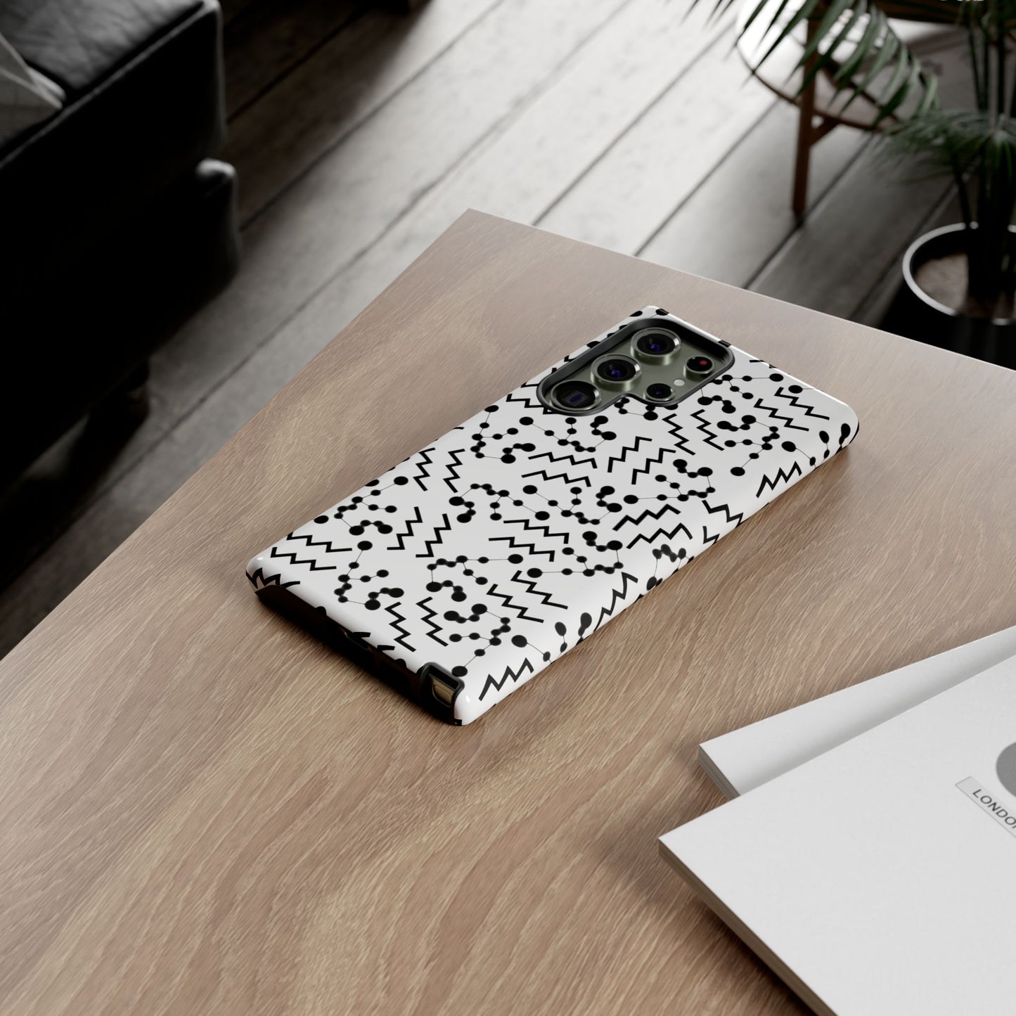 Tough Cases with the Aquarius Zodiac sign for iPhone, Samsung Galaxy, and Google Pixel devices