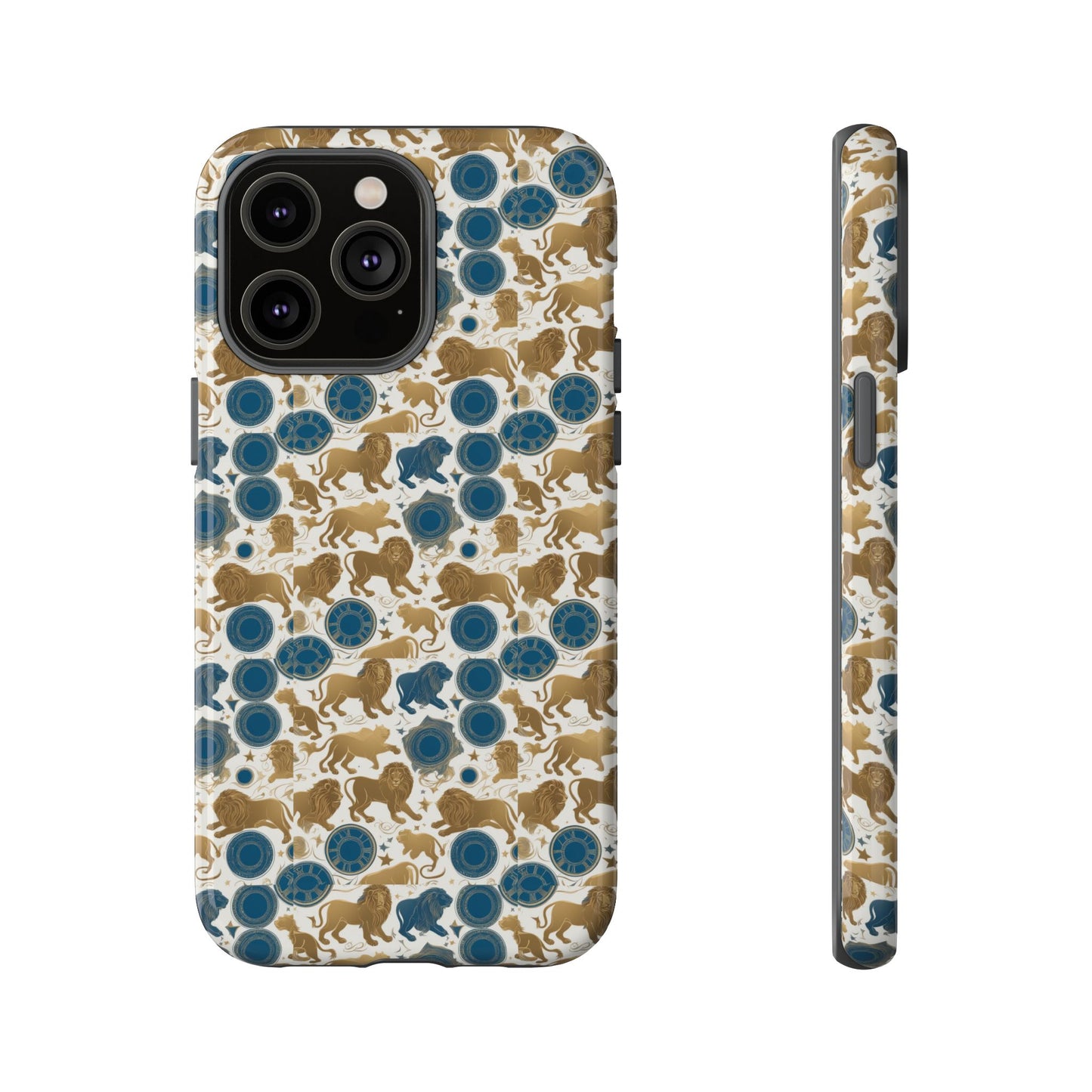 Tough Cases, Leo, Zodiac v2, Metal Pattern