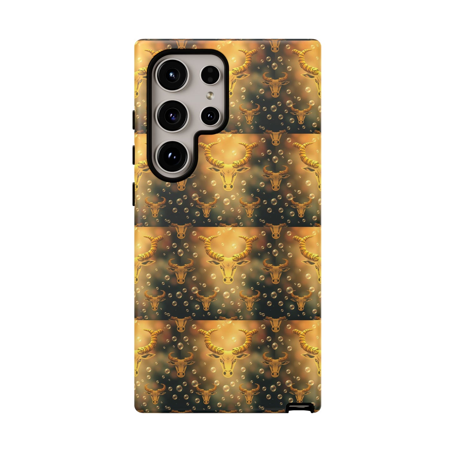 Tough Cases, Taurus, Zodiac v1, Bubble Pattern