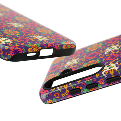 Tough Cases, Aquarius, Zodiac v1, Flower Pattern