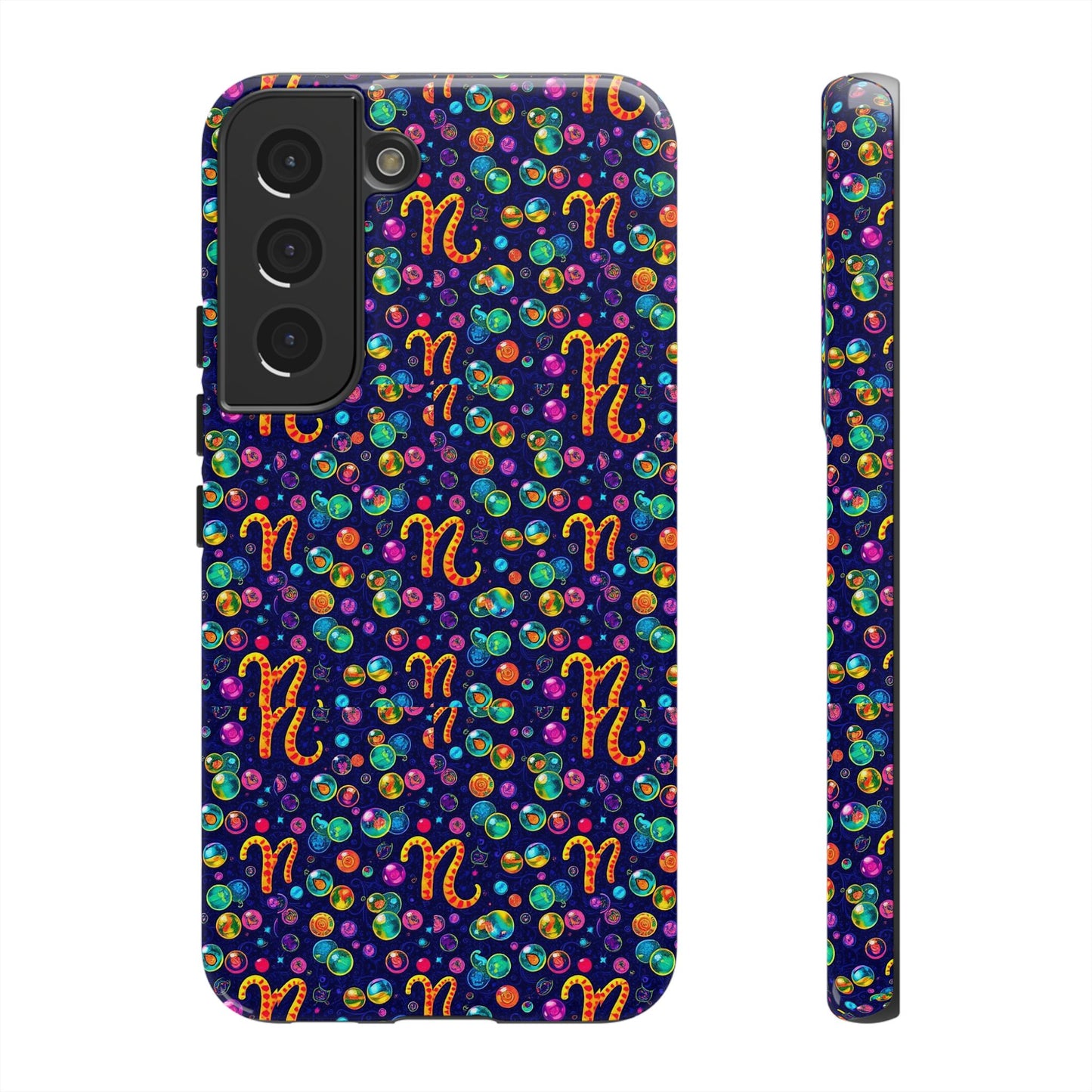 Tough Cases, Aquarius, Zodiac, Bubble Pattern