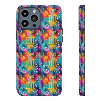 Tough Cases, Gemini, Zodiac v3, Bubble Pattern