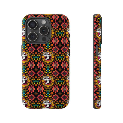 Tough Cases, Sagittarius, Zodiac v2, Flower Pattern