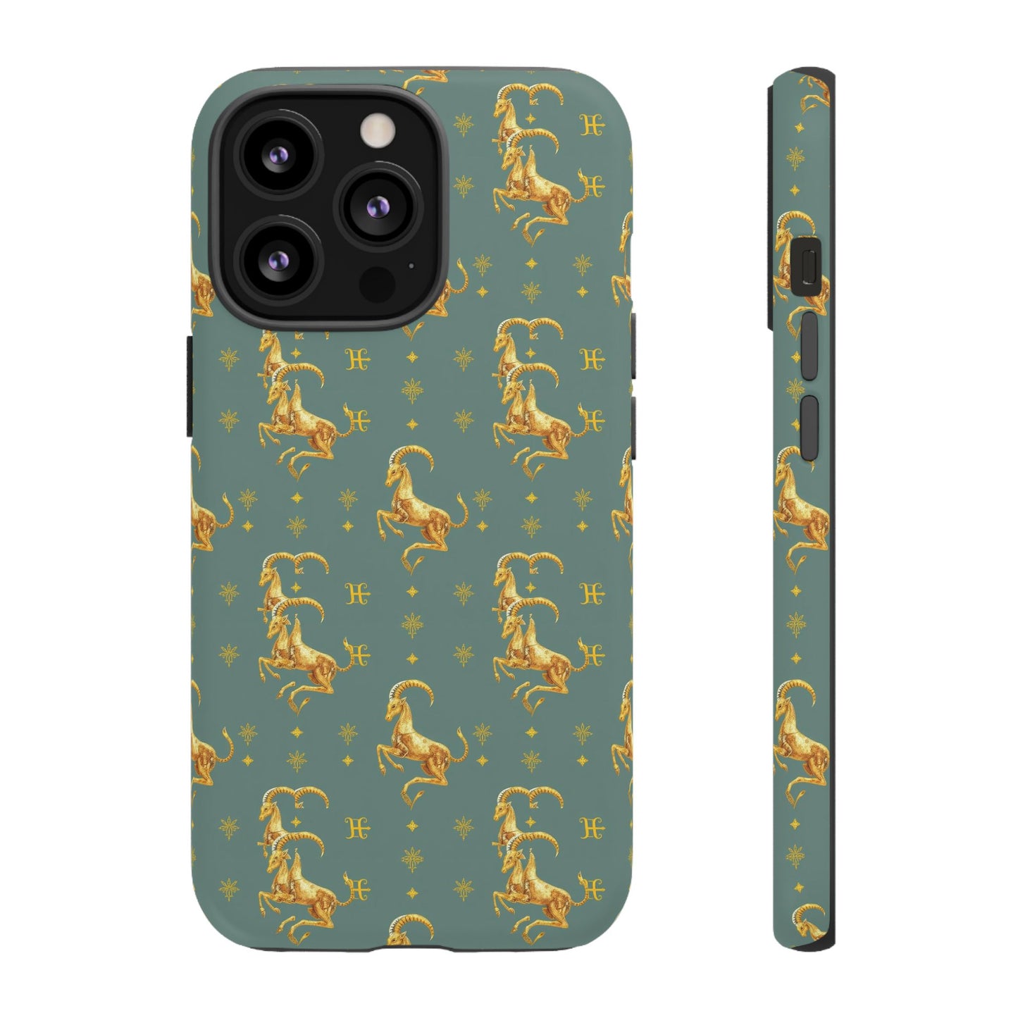Tough Cases, Capricorn, Zodiac v1, Metal Pattern