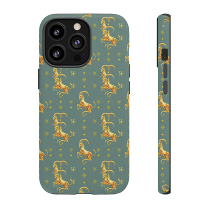 Tough Cases, Capricorn, Zodiac v1, Metal Pattern
