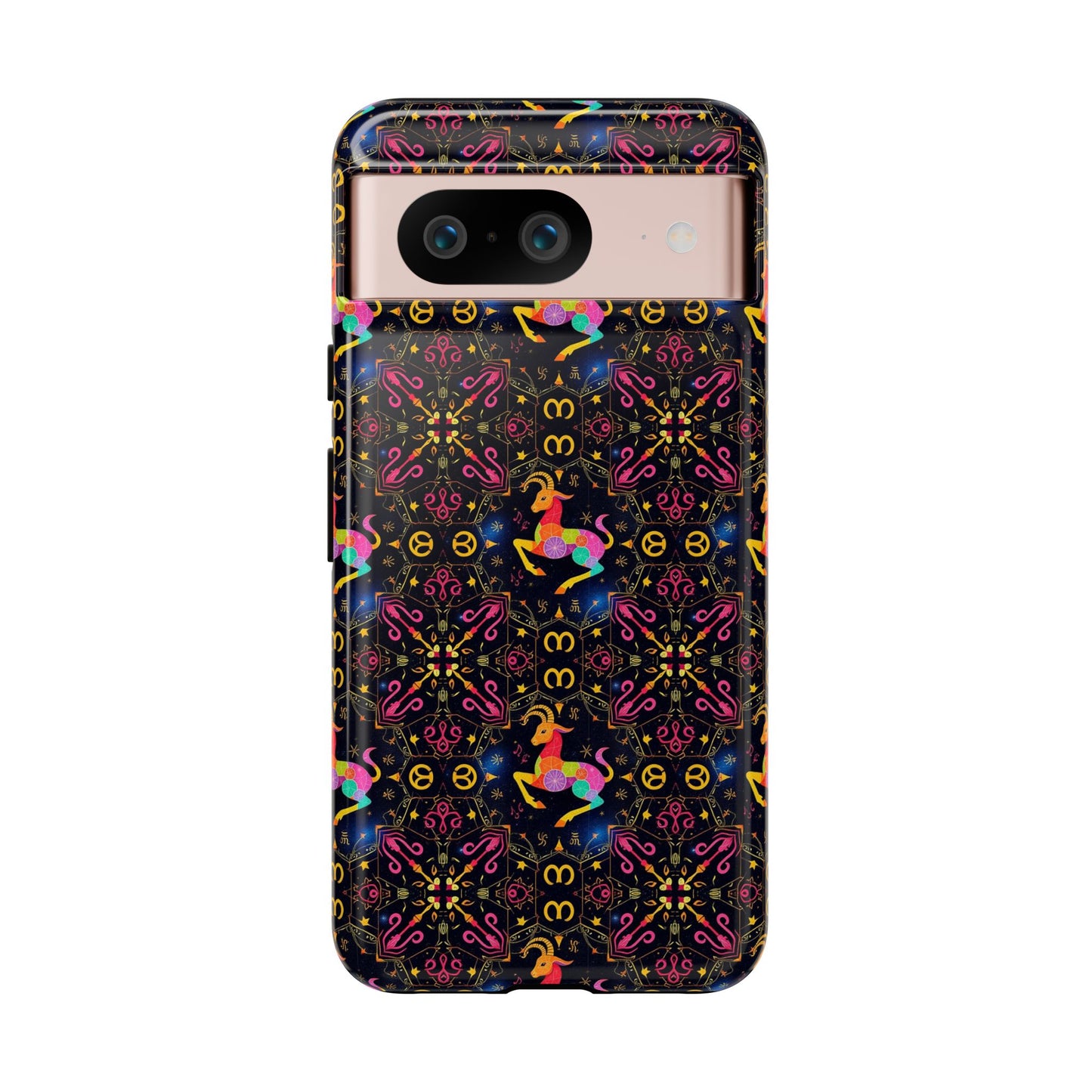 Tough Cases, Capricorn, Zodiac v2, Metal Pattern