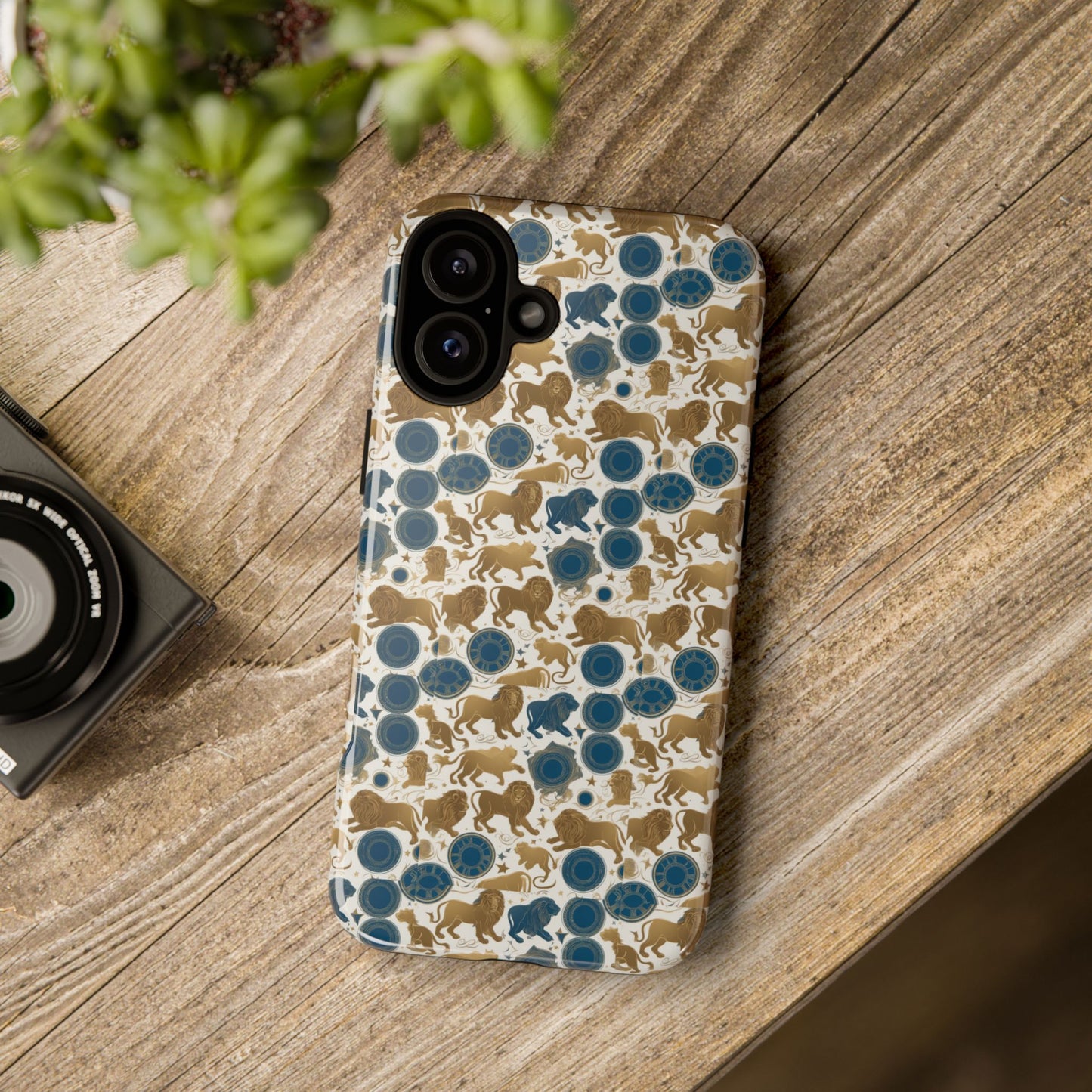 Tough Cases, Leo, Zodiac v2, Metal Pattern