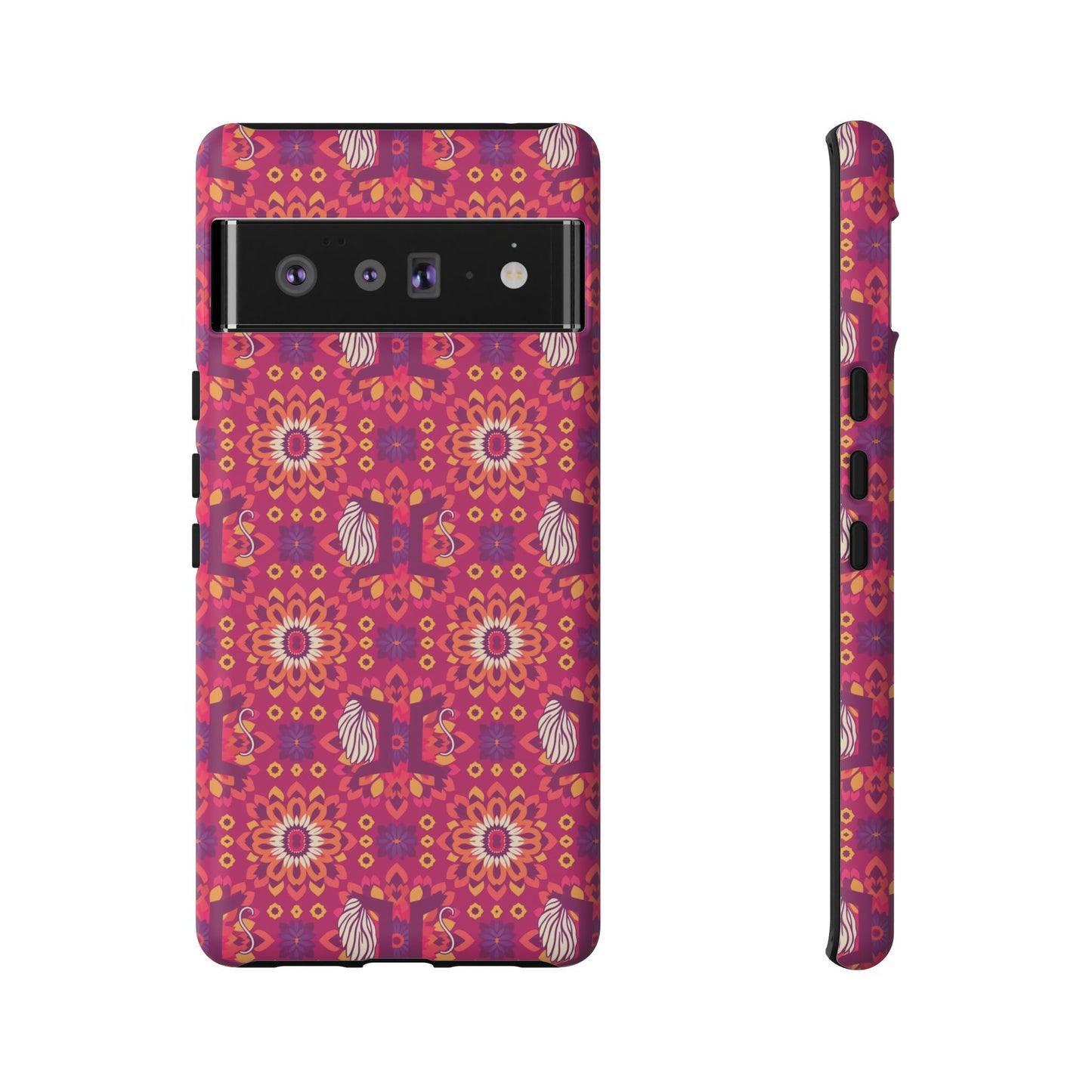 Tough Cases, Gemini, Zodiac v1, Flower Pattern
