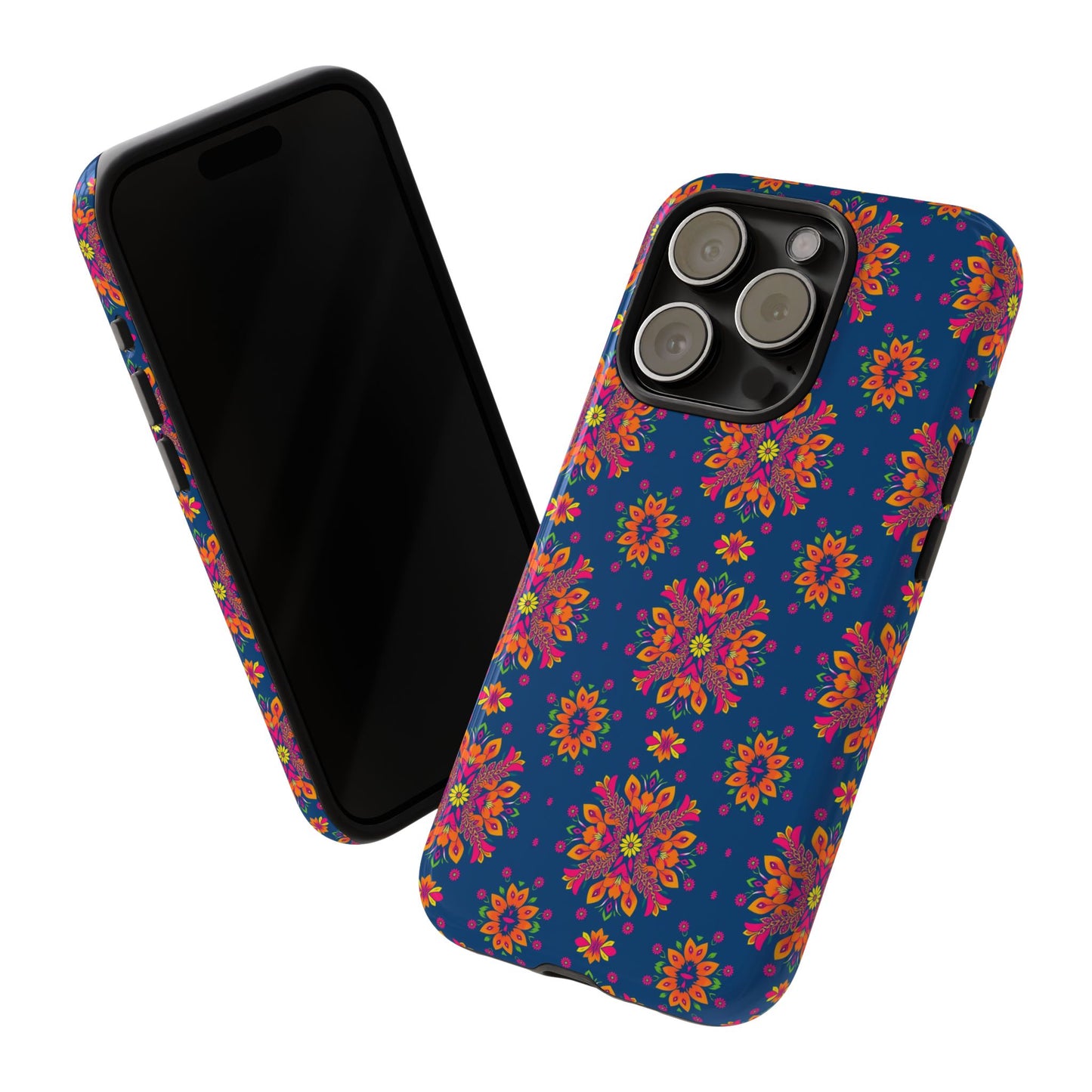 Tough Cases, Gemini, Zodiac v2, Flower Pattern