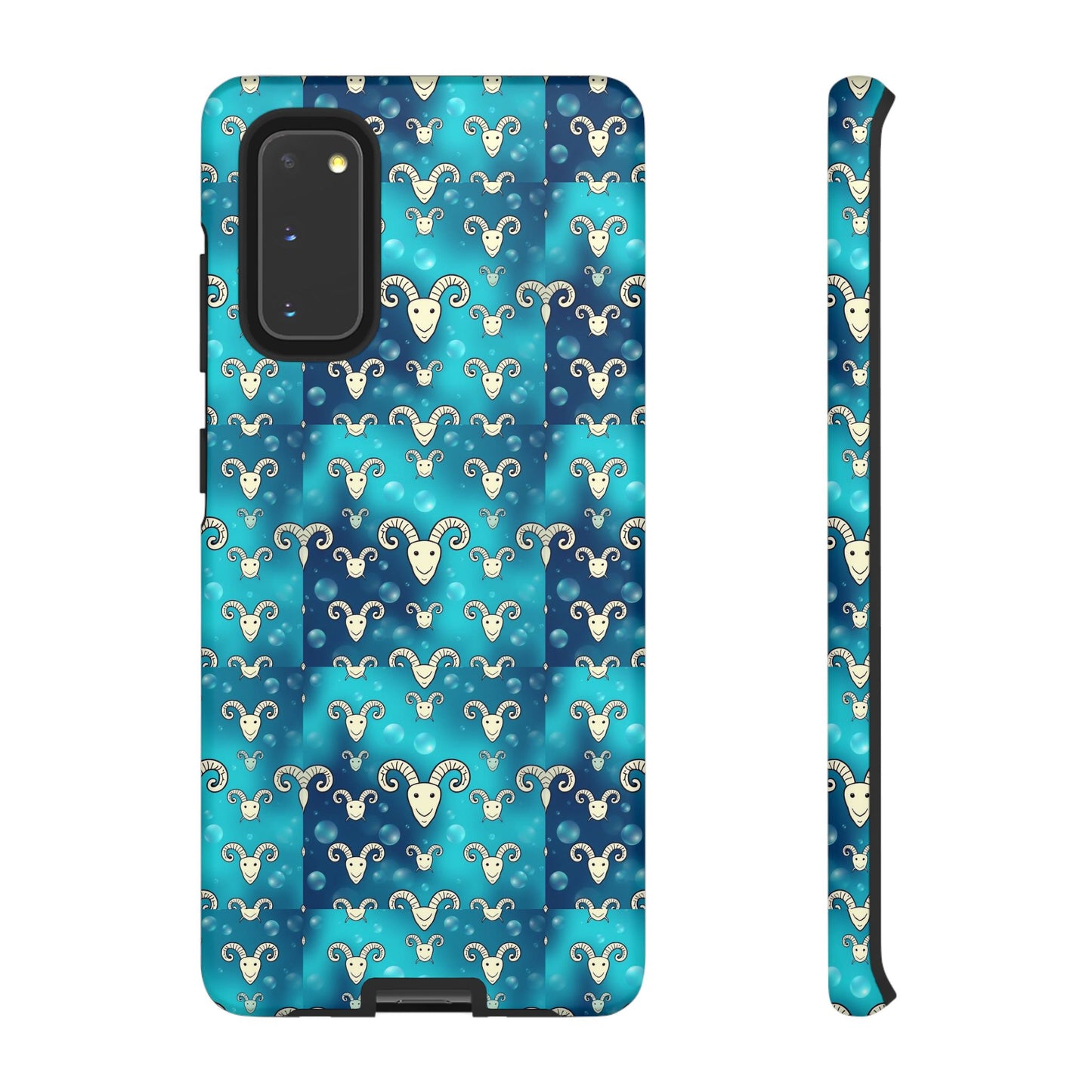 Tough Cases, Aries, Zodiac v1, Bubble Pattern