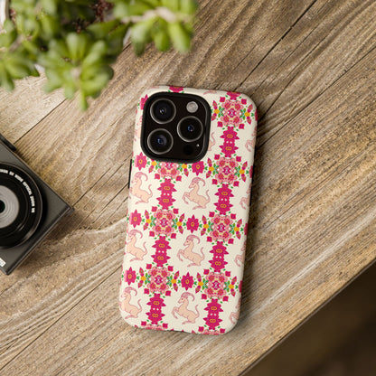 Tough Cases, Capricorn, Zodiac v3, Flower Pattern