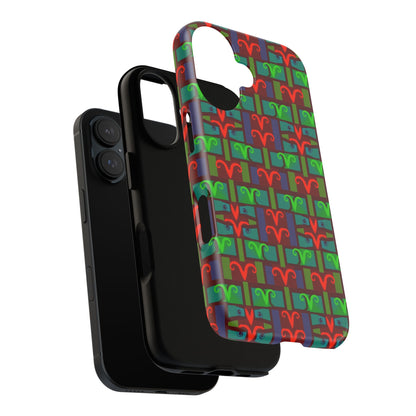 Tough Cases, Aries, Zodiac v2, Shape Pattern