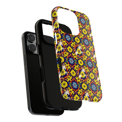 Tough Cases, Aquarius, Zodiac v3, Flower Pattern