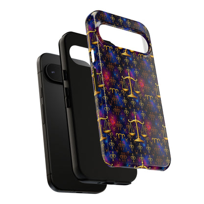 Tough Cases, Libra, Zodiac v2, Metal Pattern