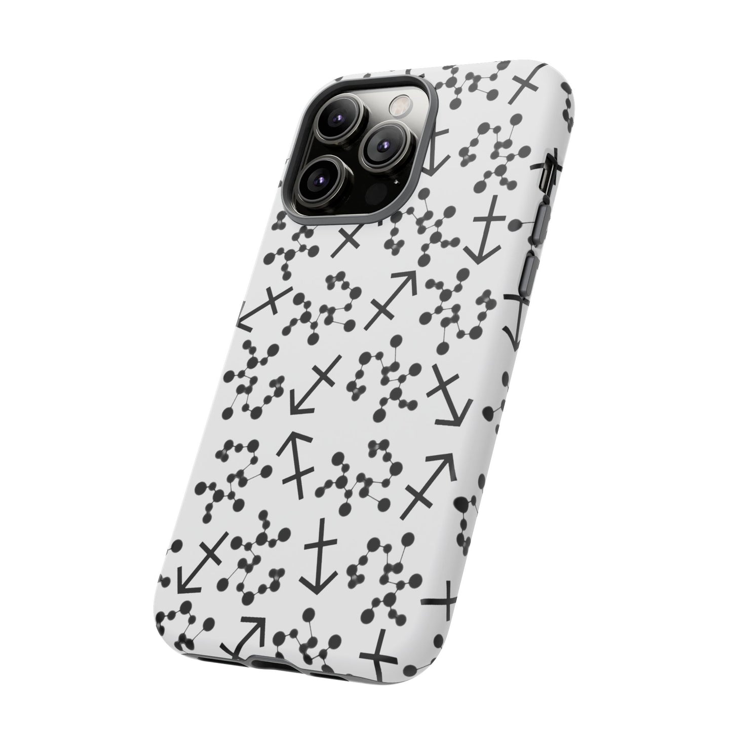 Tough Cases with the Sagittarius Zodiac sign for iPhone, Samsung Galaxy, and Google Pixel devices