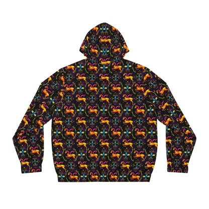 Full-Zip Hoodie (AOP), Aries, Zodiac, Pattern