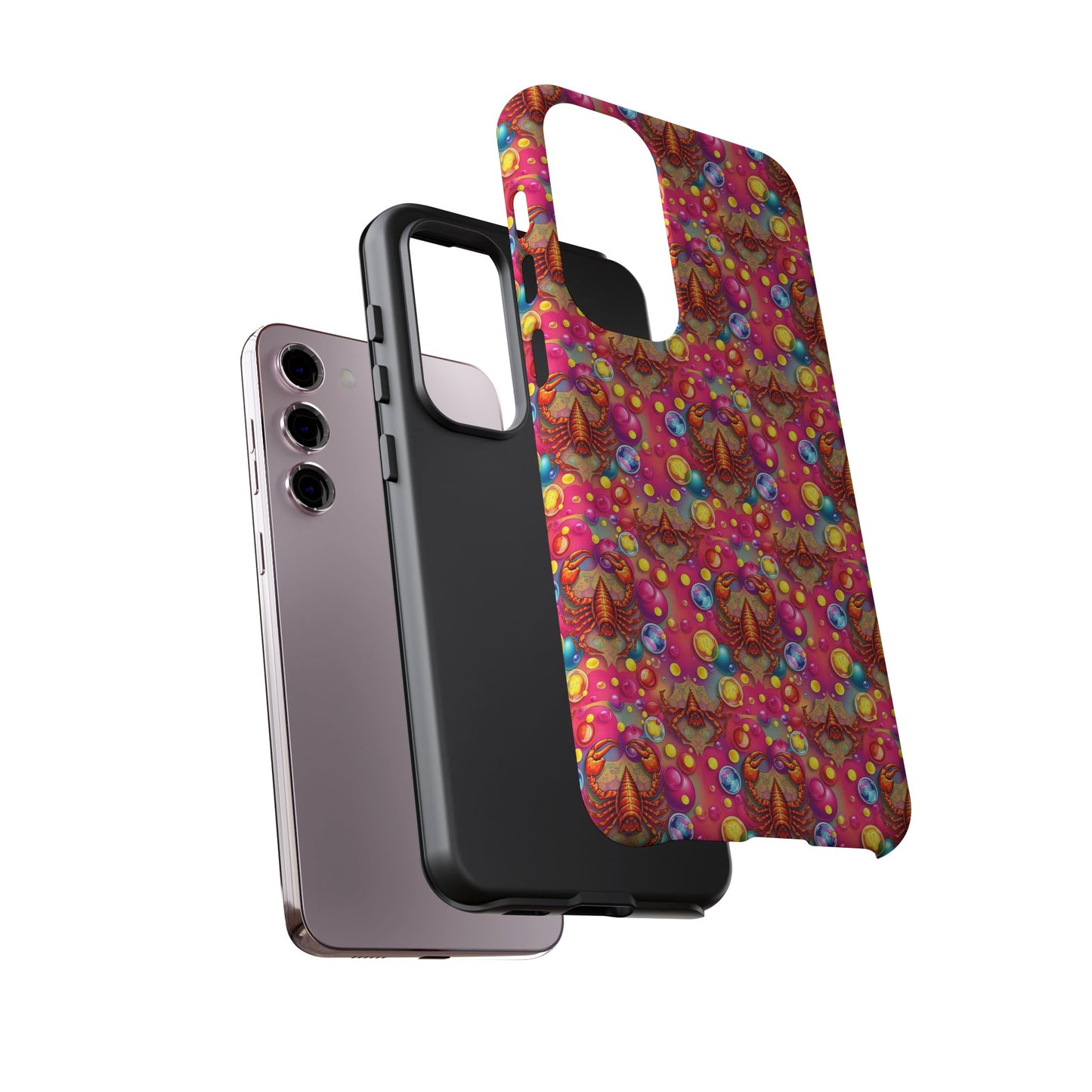 Tough Cases, Scorpio, Zodiac, Bubble Pattern