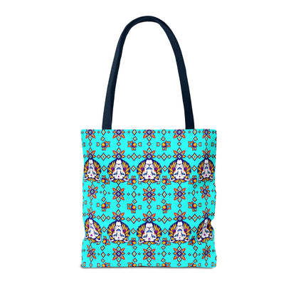 Tote Bag (AOP), Leo, Zodiac v1, Jewel Pattern