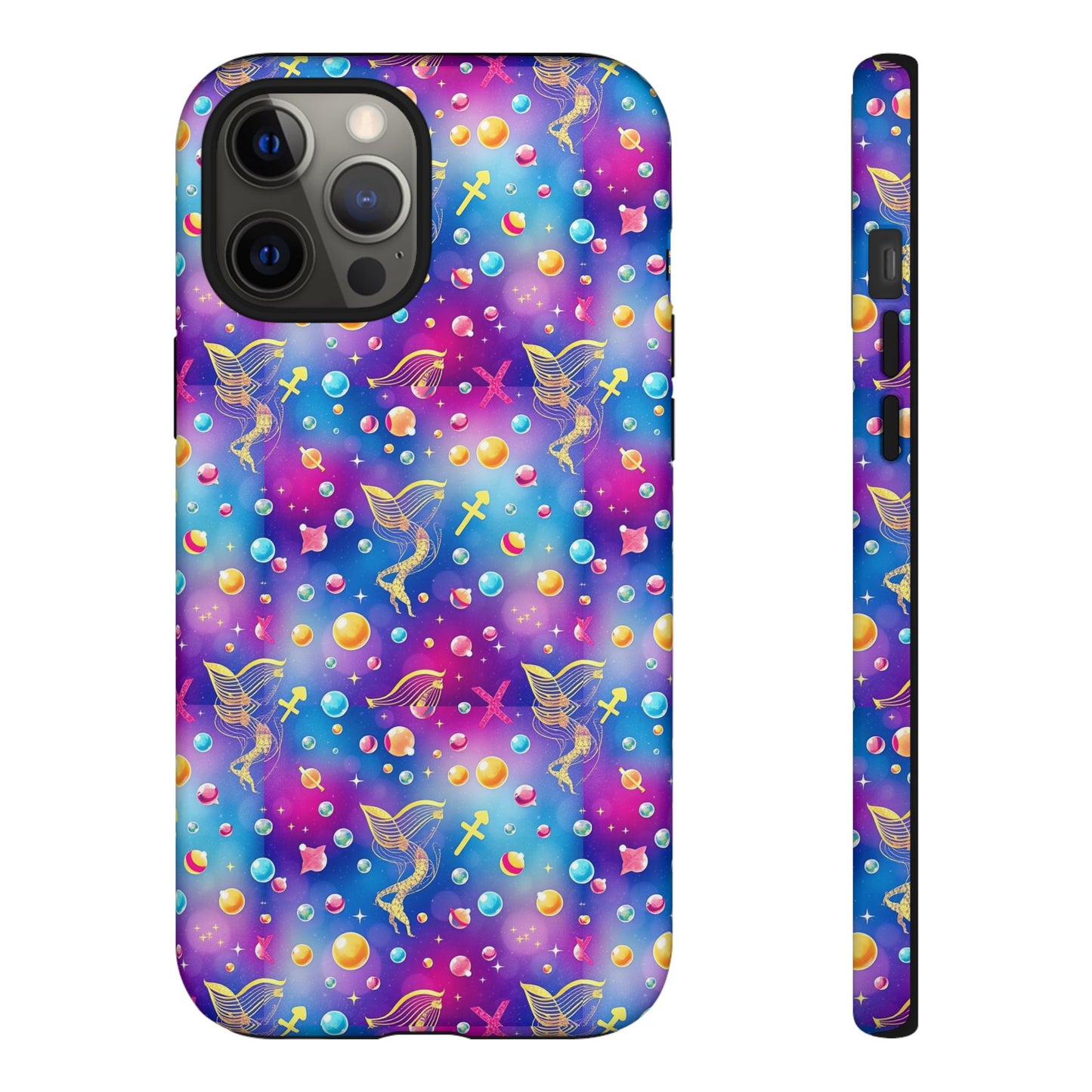 Tough Cases, Sagittarius, Zodiac v3, Bubble Pattern