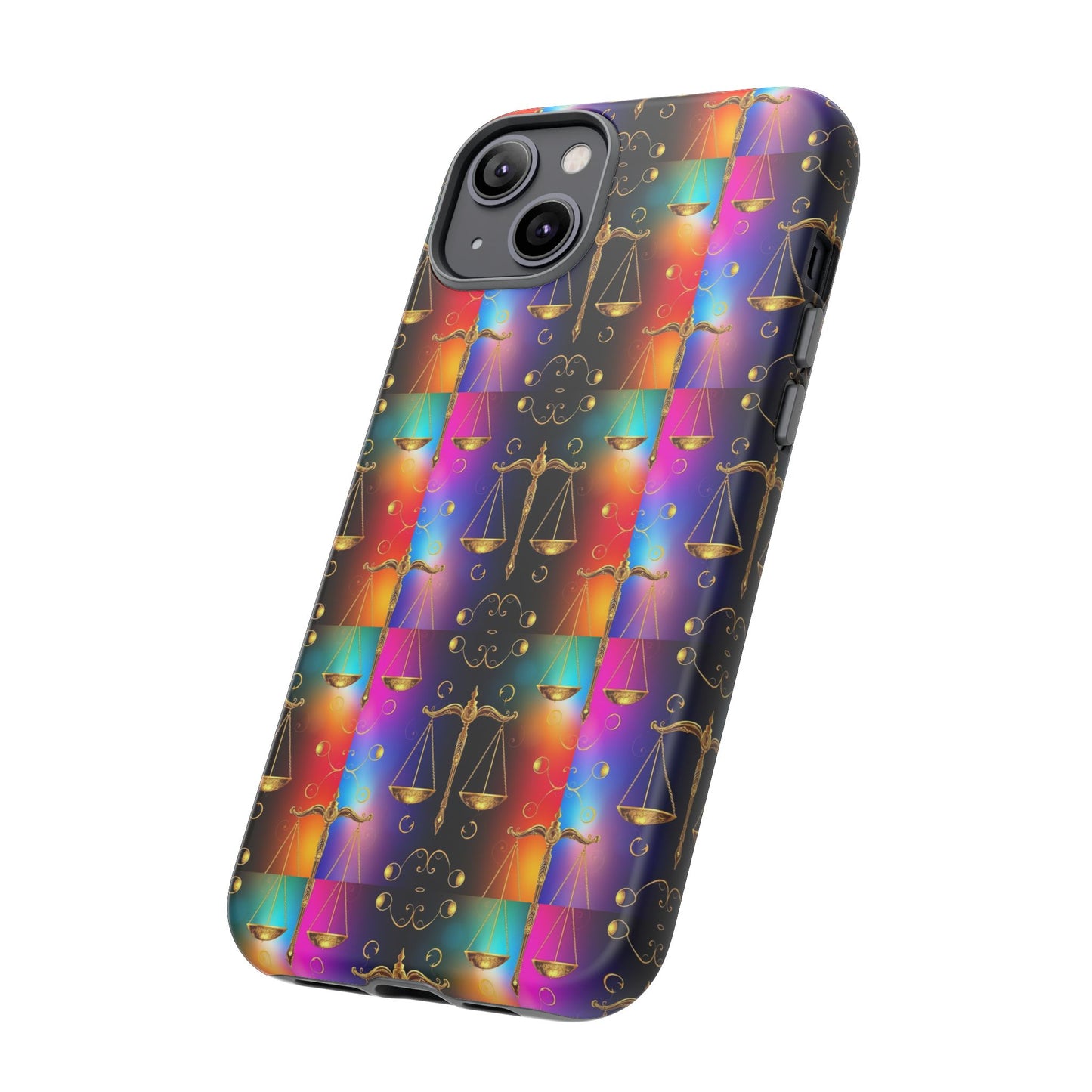 Tough Cases, Libra, Zodiac v1, Metal Pattern