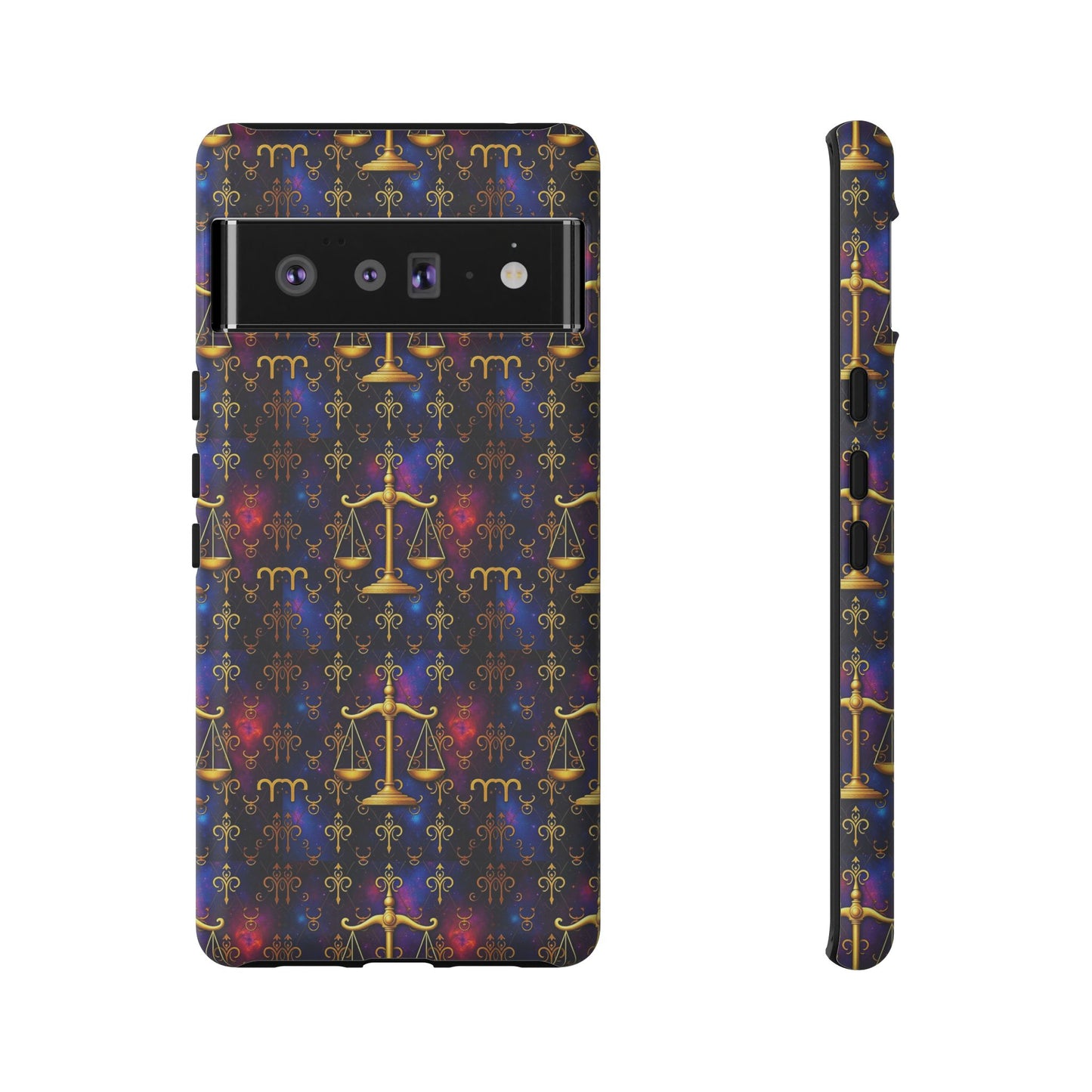 Tough Cases, Libra, Zodiac v2, Metal Pattern