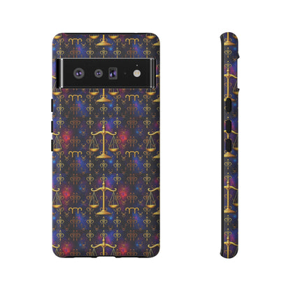 Tough Cases, Libra, Zodiac v2, Metal Pattern