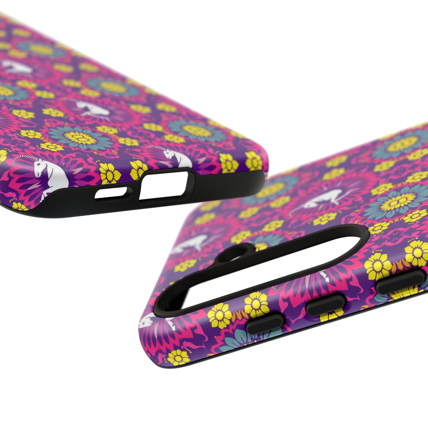 Tough Cases, Capricorn, Zodiac, Flower Pattern