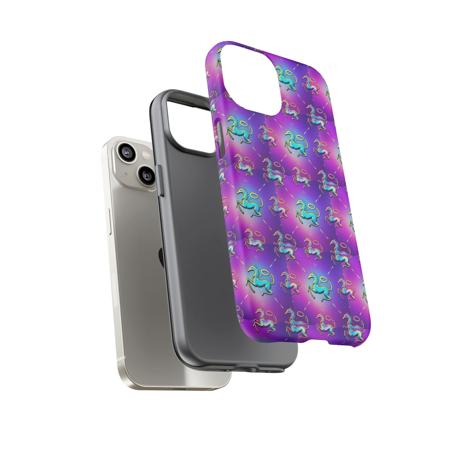 Tough Cases, Aquarius, Zodiac, Metal Pattern