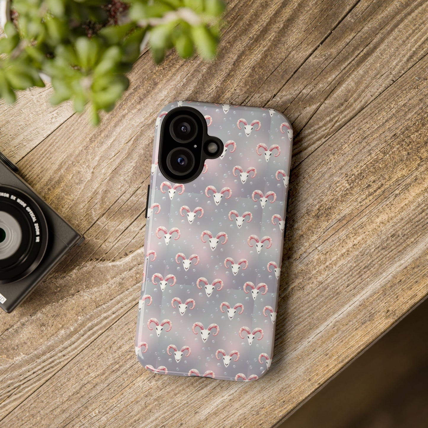 Tough Cases, Aries, Zodiac v2, Bubble Pattern