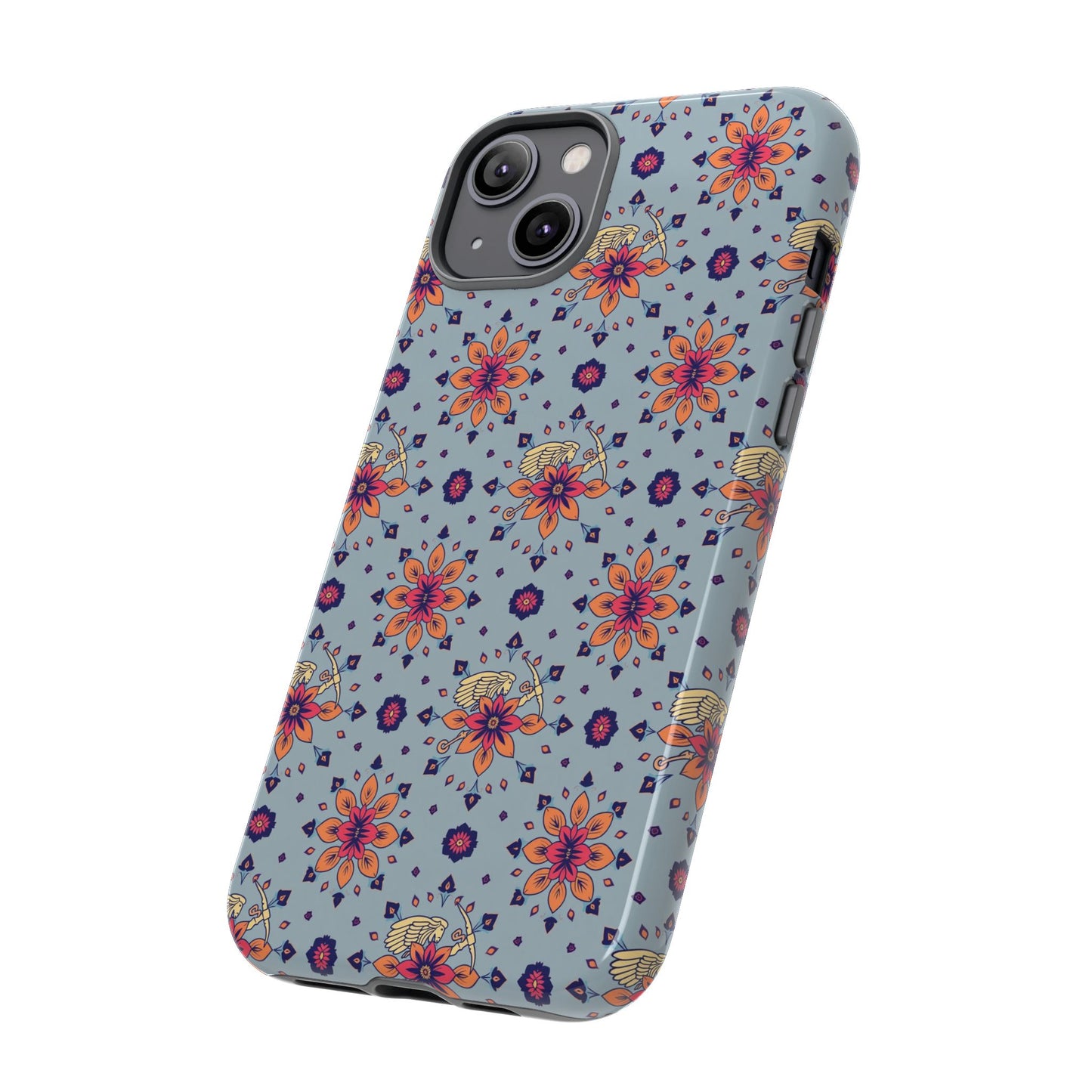 Tough Cases, Sagittarius, Zodiac v3, Flower Pattern