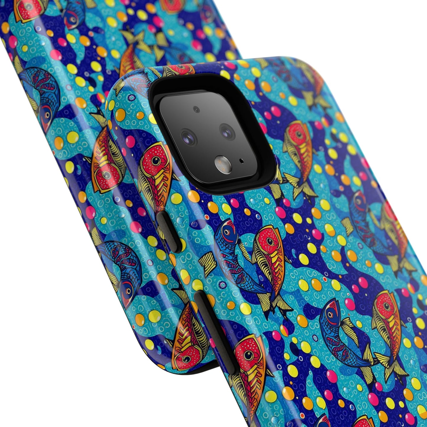Tough Cases, Pisces, Zodiac v2, Bubble Pattern