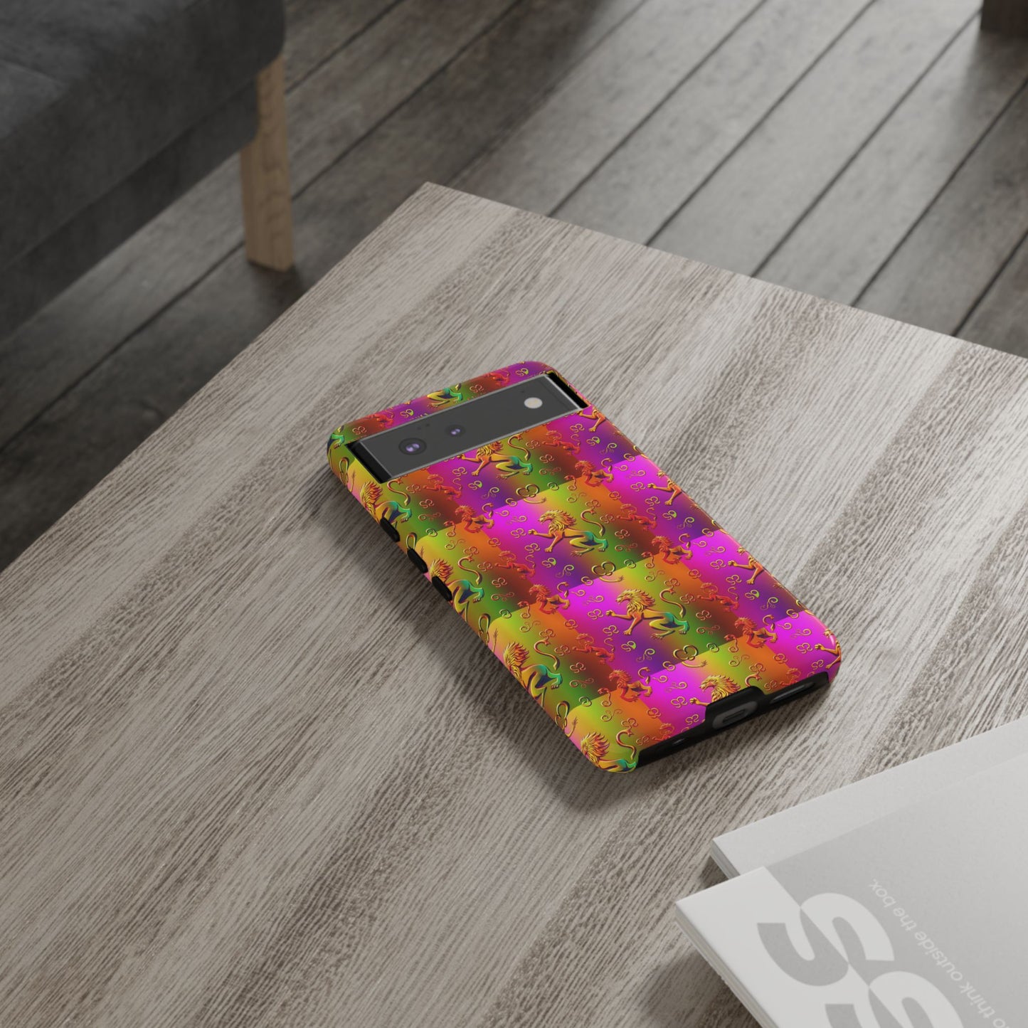 Tough Cases, Leo, Zodiac v1, Metal Pattern