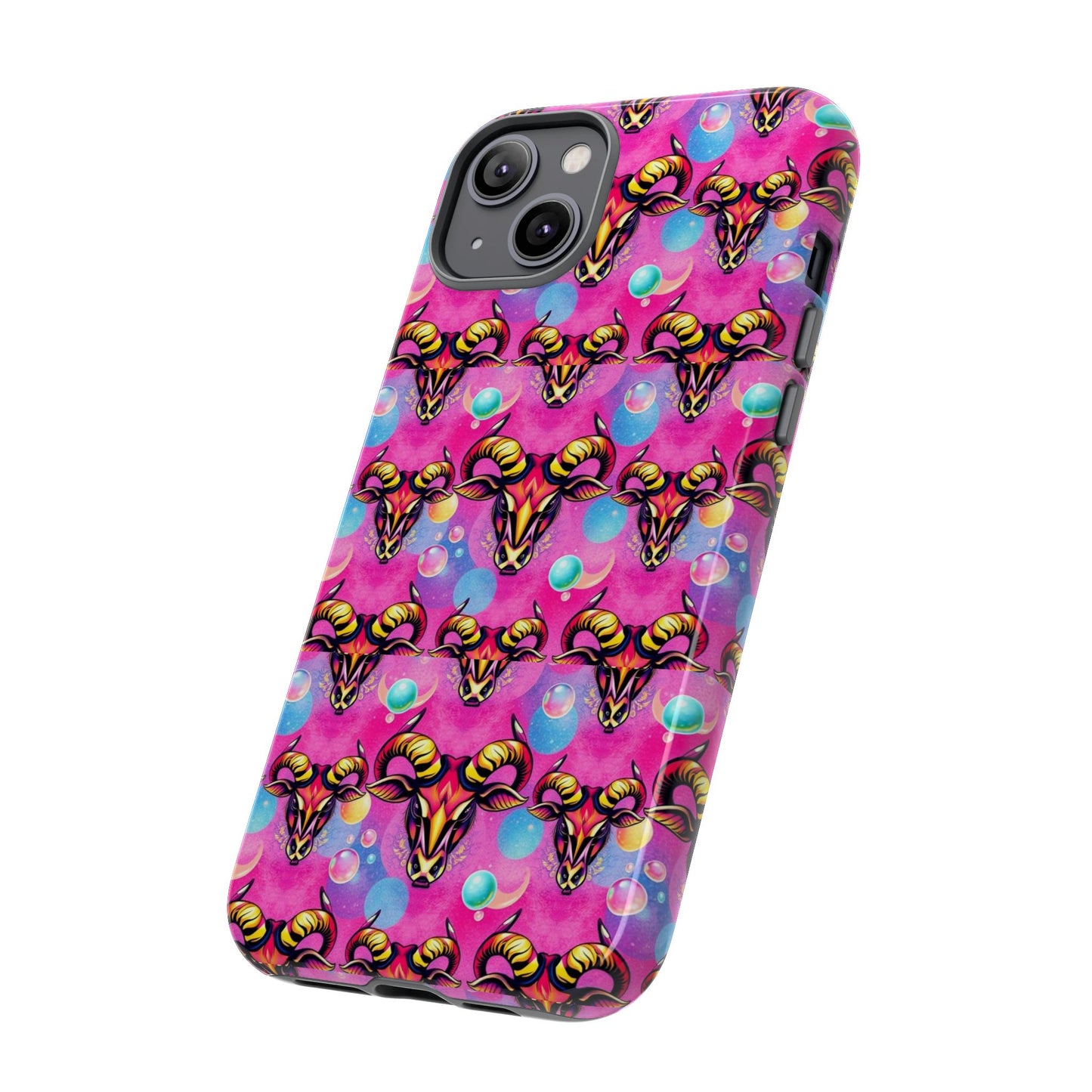 Tough Cases, Taurus, Zodiac, Bubble Pattern