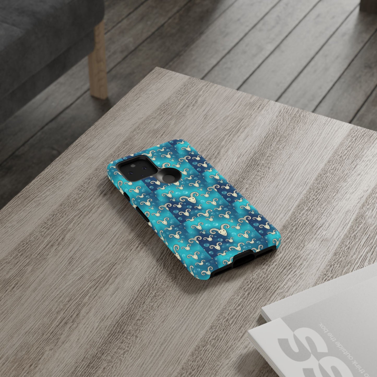 Tough Cases, Aries, Zodiac v1, Bubble Pattern