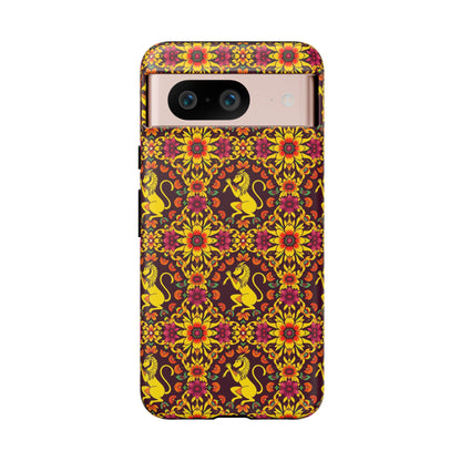 Tough Cases, Virgo, Zodiac v1, Flower Pattern
