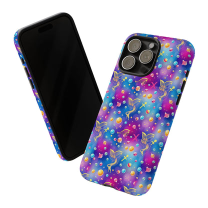 Tough Cases, Sagittarius, Zodiac v3, Bubble Pattern