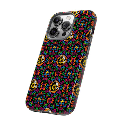 Tough Cases, Capricorn, Zodiac v2, Flower Pattern