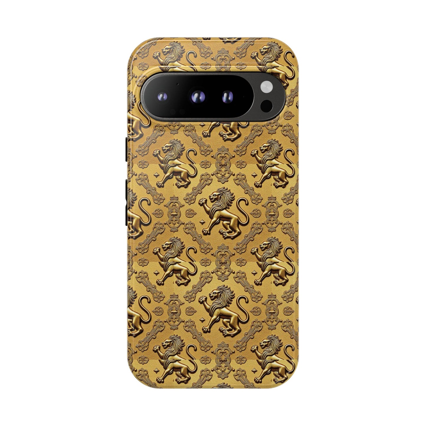 Tough Cases, Leo, Zodiac, Metal Pattern
