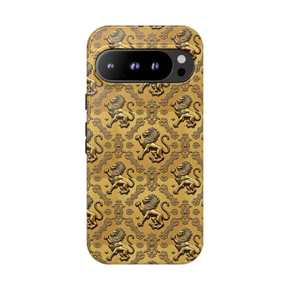 Tough Cases, Leo, Zodiac, Metal Pattern