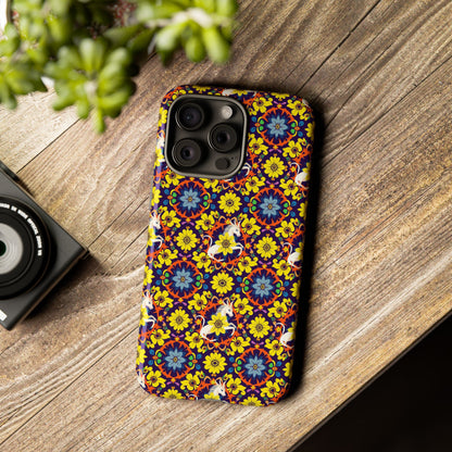Tough Cases, Aquarius, Zodiac v3, Flower Pattern